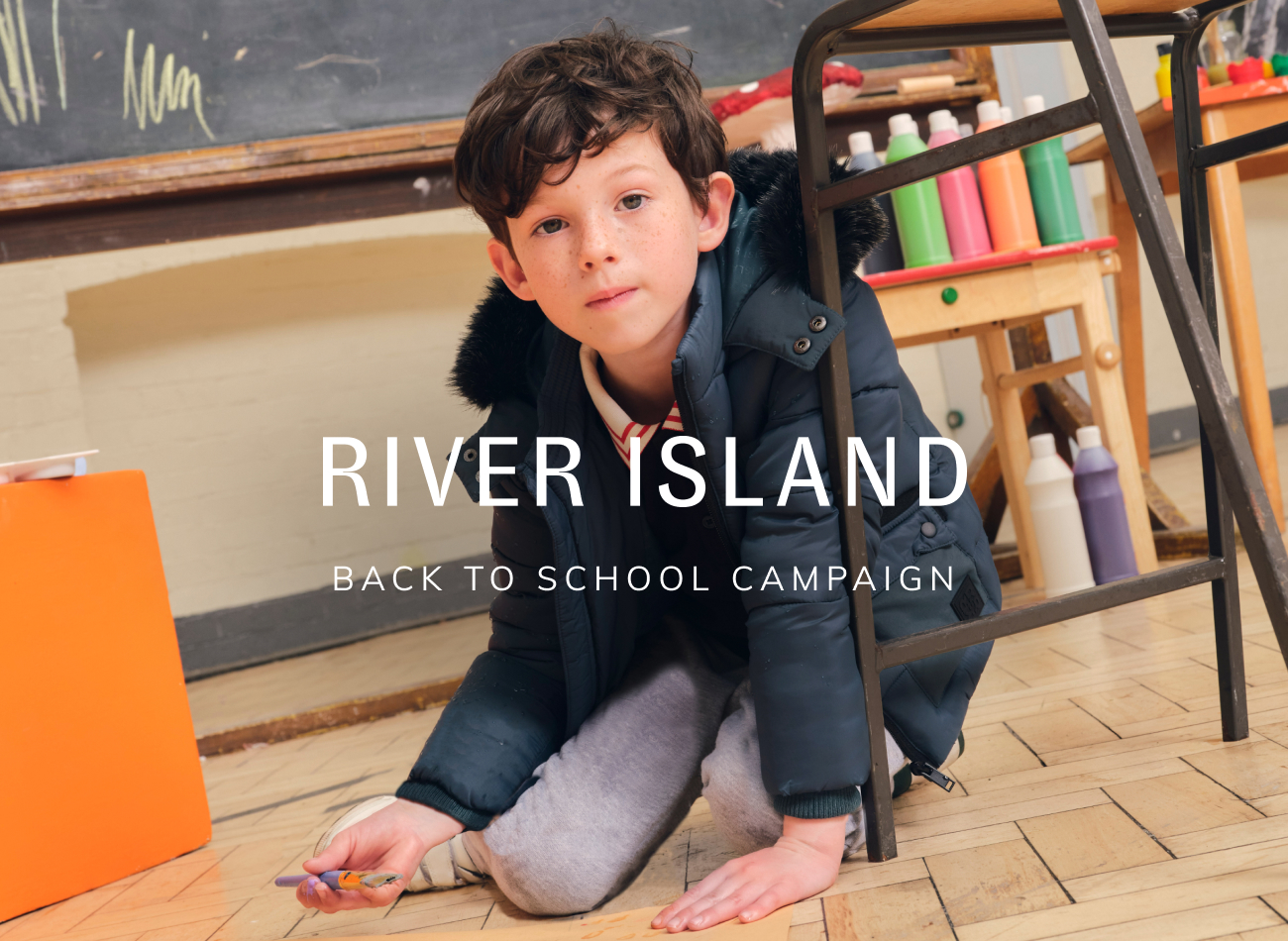 River Island - Back to school campaign